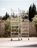Trabattello M4 LUX base normale Altezza lavoro 8,50 metri